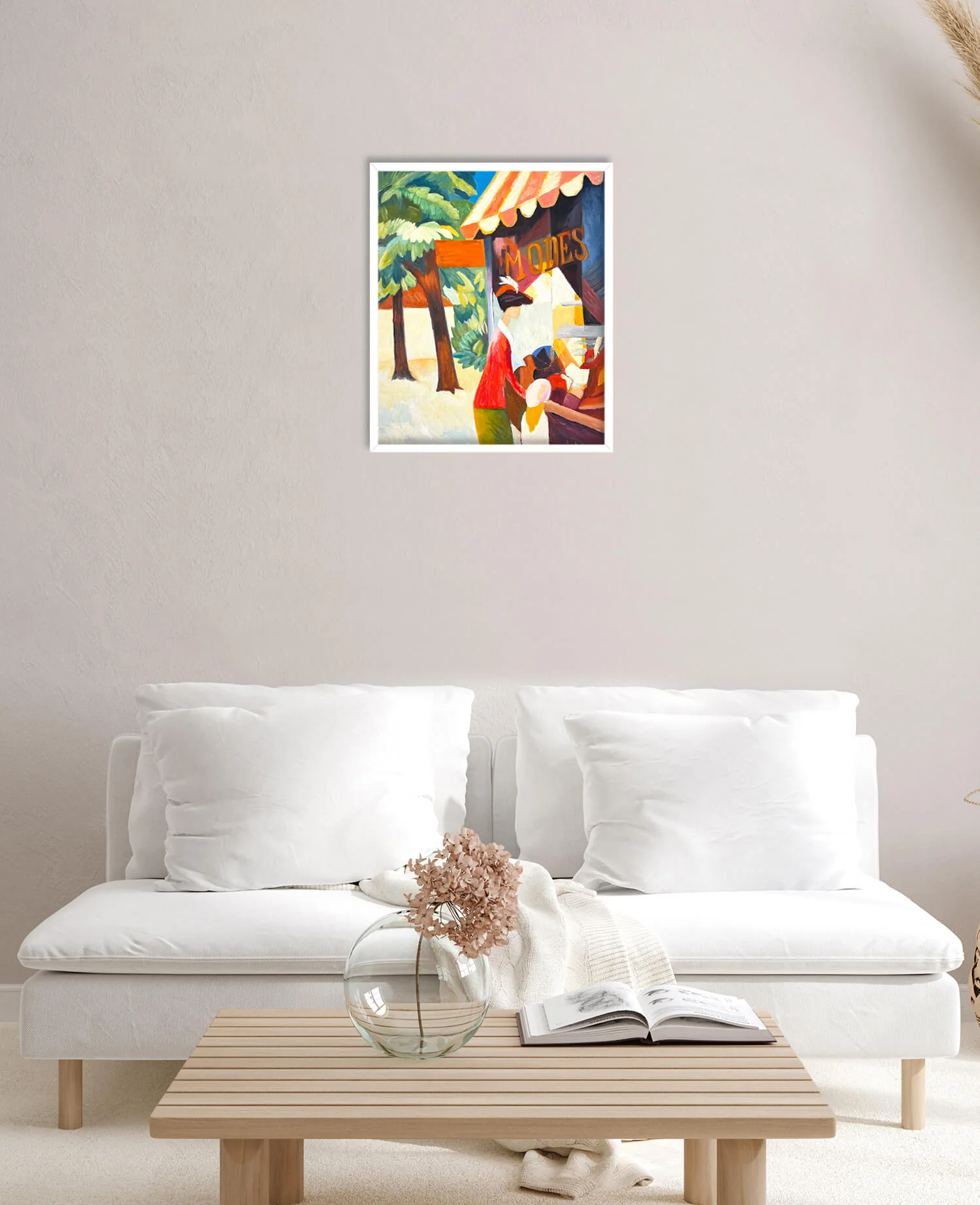 Vor dem Hutladen - August Macke - Image 9